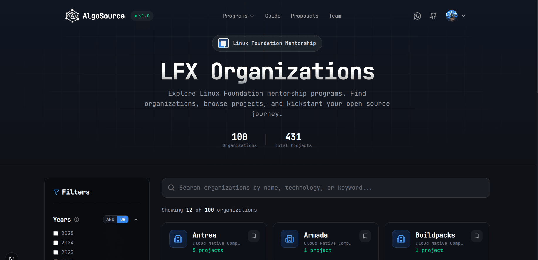 LFX screenshot